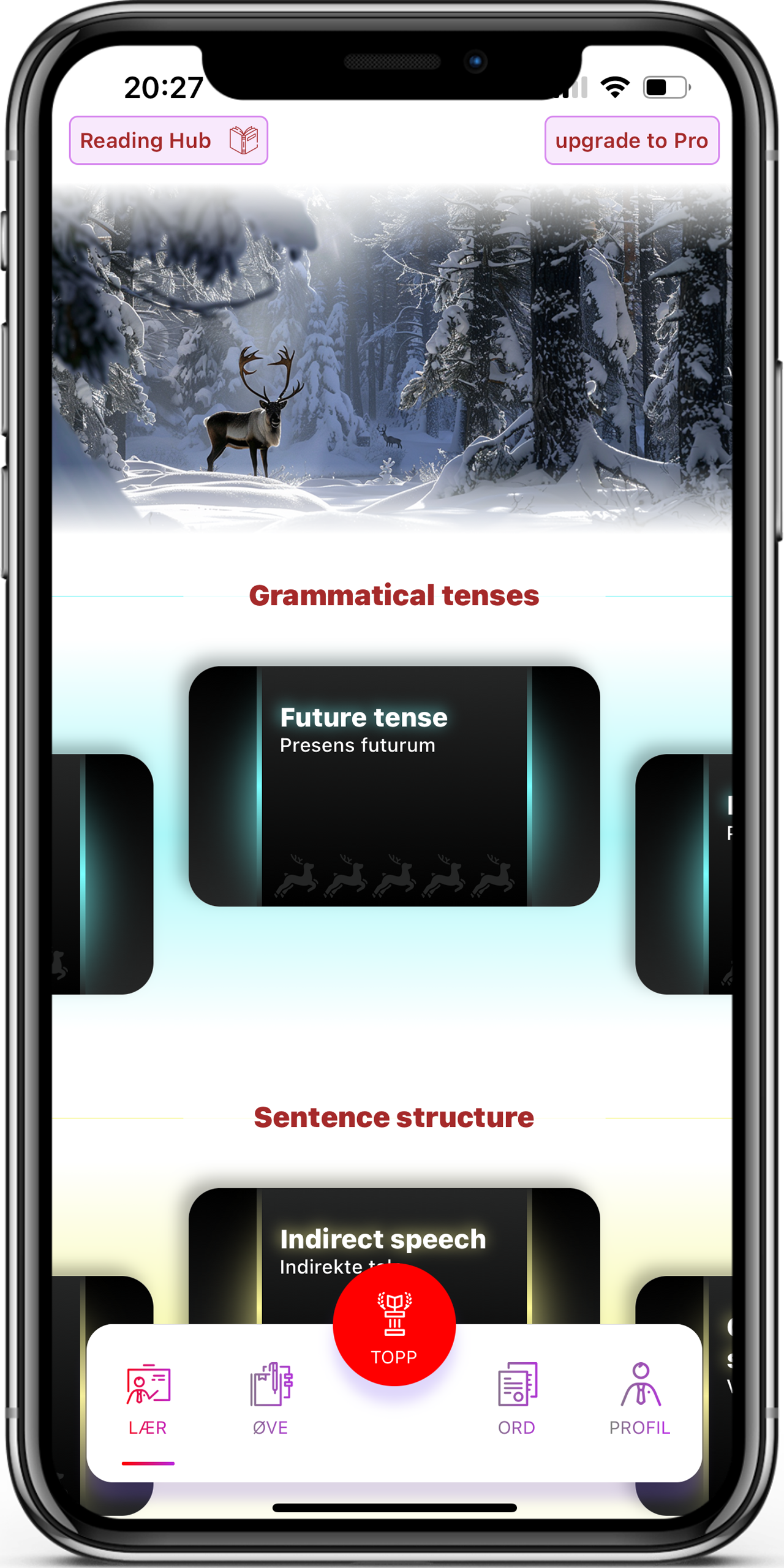 Screenshot of Grammar Explanations